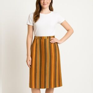 Fox and hound long wrap skirt, Size Large Petite